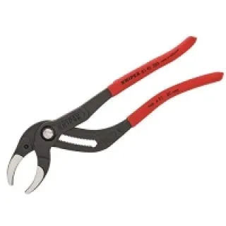 Knipex 81 13 250 – Tenaza cromada para tuberías y racores Knipex 250 mm. con mangos PVC y mordazas con protector plástico