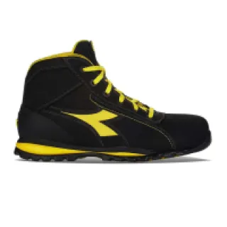 Chaussures de sécurité hautes GLOVE II HIGH S3 SRA HRO noir/jaune P42 – DIADORA SPA – 701.170234