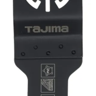 Tajima Accessorio per sega MHC20 (lama per utensile multitool. tagli precisi in legno. plastica. cartongesso. attacco universale. 20 mm. fine)