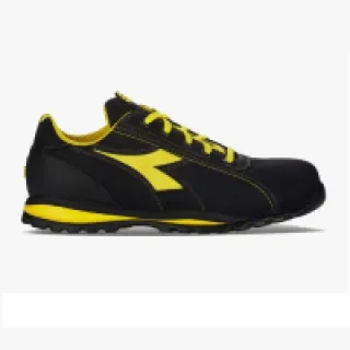 Chaussures de sécurité basses GLOVE II LOW S3 SRA HRO noir/jaune P41 – DIADORA SPA – 701.170235