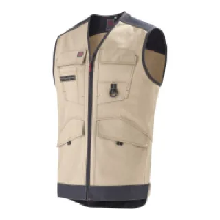 Gilet trowel beige/noir – taille : l – LAFONT