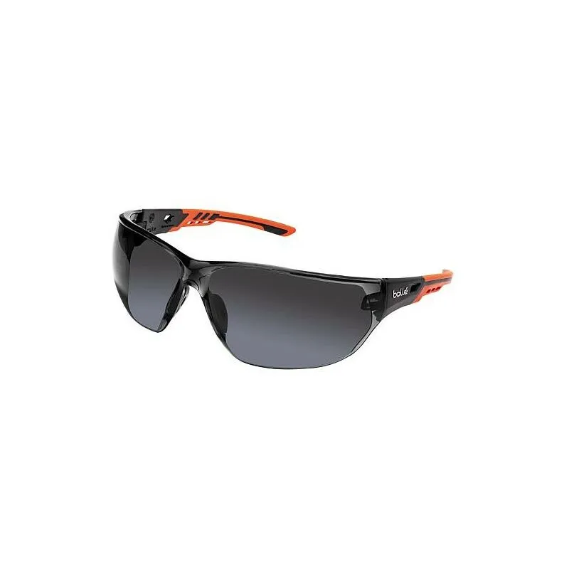 Lunettes de protection NESS+ monture orange / noire – verre fumé PC NESSPPSF