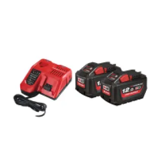 Pack MILWAUKEE M18 2 batteries 12.0Ah – 1 chargeur 4933471365