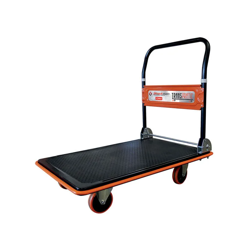 Chariot Transpratic Dossier Rabattable 150kg Stockman