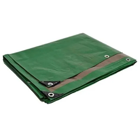 Bache verte exterieure HQ250 PRO 10mx15m Tecplast