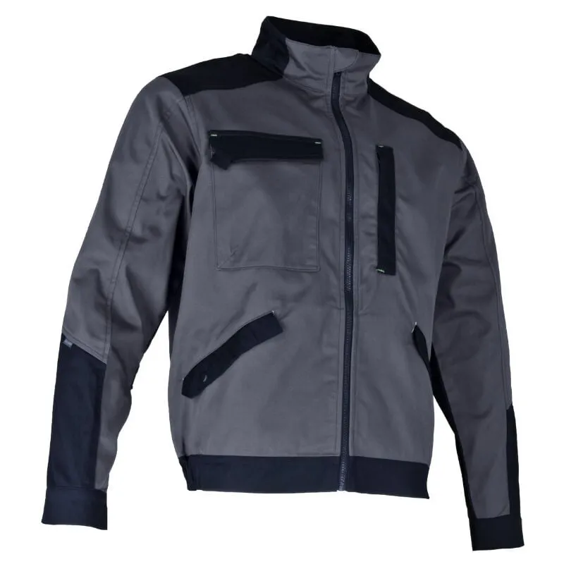 Veste bicolore CARBURE LMA – 2220 – Gris Sombre/Noir – L