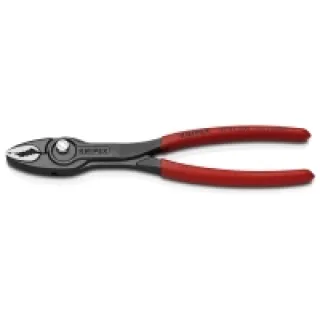 Knipex 82 01 200 – Alicate agarre frontal ajustable Knipex TwinGrip 200 mm. con mangos PVC