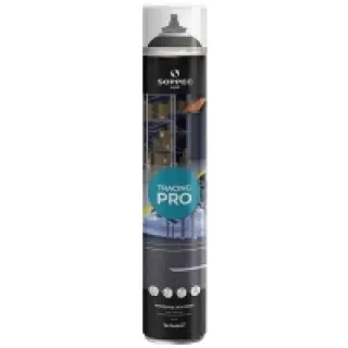 Peinture de marquage au sol TRACING® PRO système PureSPRAY noir RAL 9017 aérosol 750ml – SOPPEC – 152003O