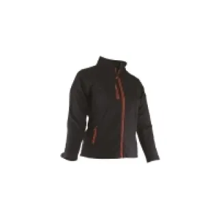 Blouson ALBA en polaire softshell zippé femme noir – LMA – Taille L