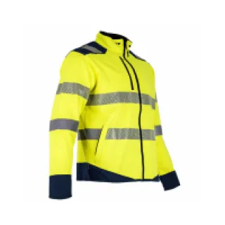 Veste polaire hv authentic Jaune fluo et marine – LMA – Taille 2XL