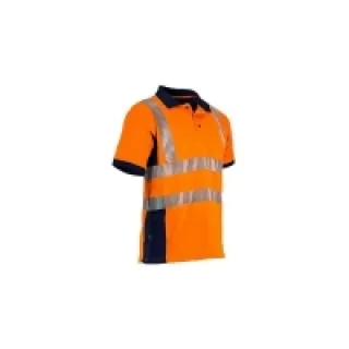 Polo Prevoyance haute visibilité orange – LMA – Taille M