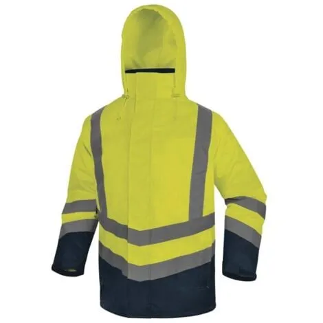 Parka Haute Visibilité 5en1 Jaune Marine TL Delta Plus