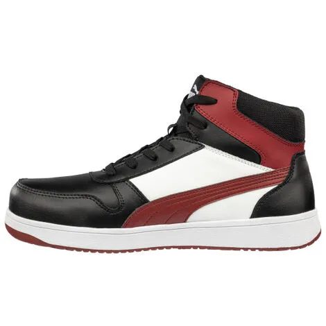 Chaussure Haute – PUMA – Frontcourt Blk/Wht/Red S3    6300502010000