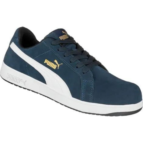 Chaussures de sécurité Iconic Suede S1PL Puma marines  39