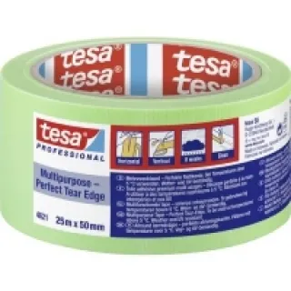 tesa MULTIPURPOSE 04621-00011-00 Bande adhésive de plâtrage tesa® Professional vert clair (L x l) 25 m x 50 mm 1