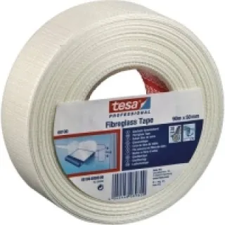 Ruban adhésif toilé tesa® Professional tesa 60101-00001-00 blanc (L x l) 45 m x 50 mm acrylate 1 pc(s)