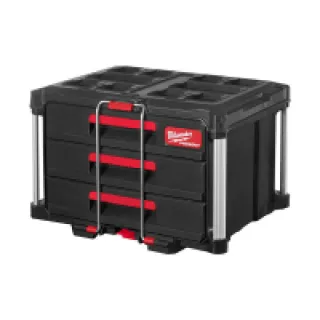 Coffret 3 tiroirs  PACKOUT™ DRAWER TOOL BOX – MILWAUKEE 4932472130