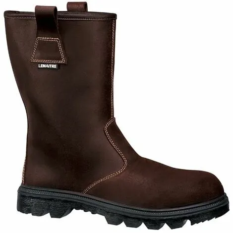 Bottes de sécurité fourrées MOON S3 CI SRC brun P39 – LEMAITRE SECURITE – MOONS30BF-39