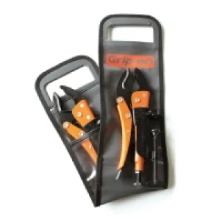 GRIP-ON-HK-Set4 / Set Pinze di blocco/kit vivavoce – Pinze di bloccaggio – Banco da lavoro 2 x (1010. 131-10) / Vernice epossidica Applinzione/in acci