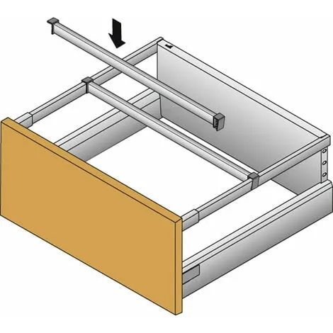 Bandeau de séparation arcitech – HETTICH