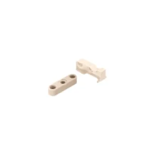 Supports d’emboîtement arrière pour coulisses – Décor : Beige – Position : Avant  – HETTICH