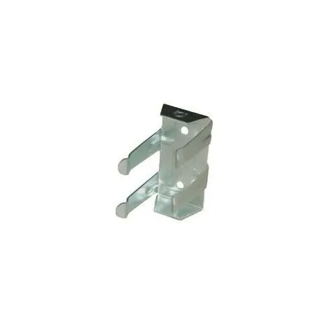 Clips pour plinthes ht 55 – Décor : Zingué – Ecartement : 30 mm – Hauteur : 55 mm – Matériau : Acier – CAMAR