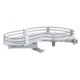 Ferrure d’angle uniko – Pour caisson de profondeur mini : 500 mm – Pour caisson de largeur mini : 900 mm – Charge : 25