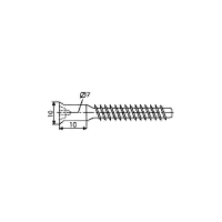 Vis d’assemblage – Longueur : 40 mm – ITAR