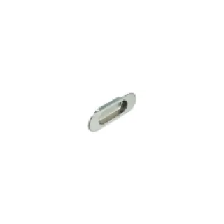 Poignée cuvette – Décor : Nickelé brossé – Dimensions : 110 x 36 mm – Encastrement : 69 x 26 mm – FOSUN