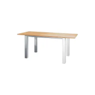 Piètement de table pour plateau bois – Rallonge : Sans – Longueur : 1250 mm – VOLPATO