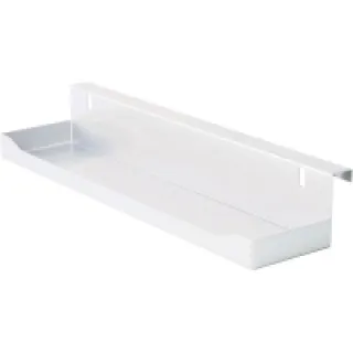 Tablette métal comfort ii – Décor : Blanc – Hauteur : 76 mm – Profondeur : 133 mm – Largeur : 479 mm – KESSEBOHMER