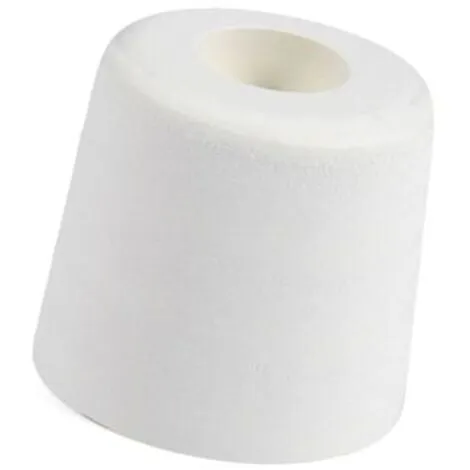 Butoir rond caoutchouc blanc creux – diamètre 30 x 20 mm – Civic industrie