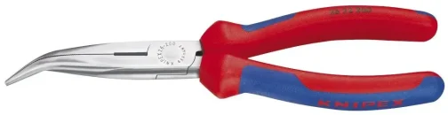 PINCE A BEC DEMI-ROND COUDE 200 MM - KNIPEX - 26 22 200