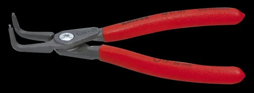 PINCE POUR CIRCLIPS INTERIEURS POINTES COUDEES 210MM - KNIPEX OUTILLAGE - KNIPEX - 48 21 J31