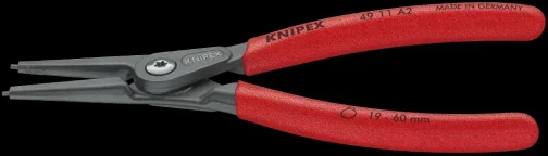 PINCE POUR CIRCLIPS EXTERIEURS POINTES DROITES 180 MM - KNIPEX OUTILLAGE - KNIPEX - 49 11 A2