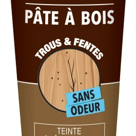 PATE A BOIS A L’EAU CHENE MOYEN TUBE 250 GR – SINTO FIXATION ASSEMBLAGE (vendu par 6) – SINTO – 37100 (vendu par 6)