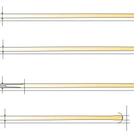 MANCHE FOURCHE FOIN D 38 L. 1,80 M FRENE – JACQUENET MALIN OUTILLAGE (vendu par 10) – JACQUENET MALIN – 9F180 (vendu par 10)