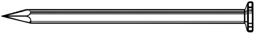 POINTE TETE PLATE GALVA 45 X 2,7 MM BTE 5 KG - ARCELORMITTAL WIRE FRANCE PERIGUEUX FIXATION ASSEMBLAGE - ARCELORMITTAL WIRE FRANCE PERIGUEUX - 111 134 5