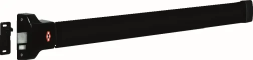 FERMETURE ANTI-PANIQUE PUSHBAR 90+ 1 PT NOIR COUPE FEU 2H 836MM - JPM S.A. QUINCAILLERIE DE BATIMENT - JPM S.A. - PJ1000-02-0A