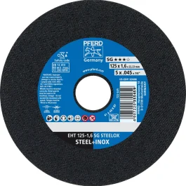 DISQUE A TRONCONNER SG STEELOX EH 230-2,5 – PFERD RUGGEBERG FRANCE – 61324223 (vendu par 25)