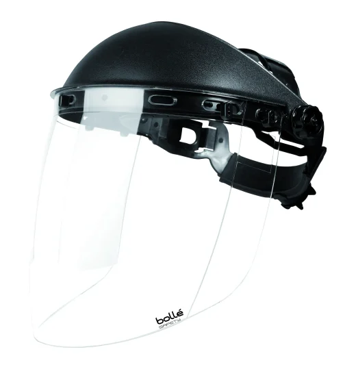 SPHERE ECRAN FACIAL AVEC SERRE-TETE REGLABLE - PC INCOLORE - BOLLE PROTECTION - SPHERPI