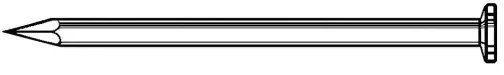 POINTE TETE PLATE CLAIRE 220 X 7,0 MM BTE 5 KG - ARCELORMITTAL WIRE FRANCE PERIGUEUX FIXATION ASSEMBLAGE - ARCELORMITTAL WIRE FRANCE PERIGUEUX - 303 000 2