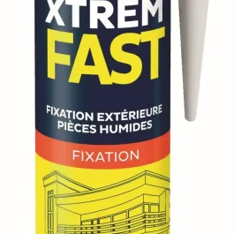 MASTIC DE FIXATION HYBRIDE XTREM’FAST BLANC 290 ML – BOSTIK FIXATION ASSEMBLAGE (vendu par 12) – BOSTIK – 30621127 (vendu par 12)