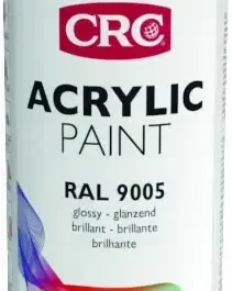 PEINTURE RAL9005 NOIR BRILLANT 520ML – CRC INDUSTRIES FRANCE PRODUIT DE TRAITEMENT ET MAINTENANCE (vendu par 6) – CRC INDUSTRIES FRANCE – 31063 (vendu par 6)