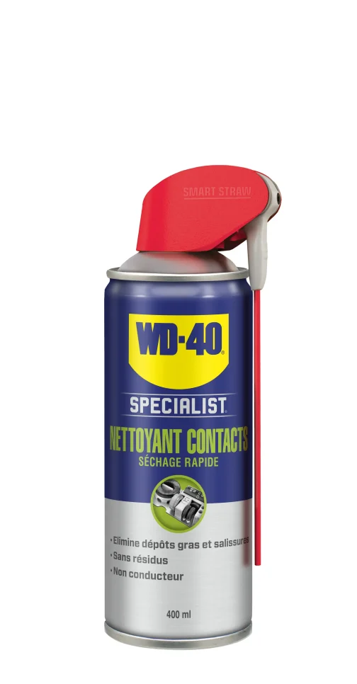 NETTOYANT CONTACTS WD40 400ML NET (SYSTEME PRO) - WD 40 COMPANY LTD PRODUIT DE TRAITEMENT ET MAINTENANCE (vendu par 12) - WD 40 COMPANY LTD - 33368 (vendu par 12)