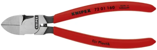 PINCE COUPANTE DE COTE 160 MM POUR PLASTIQUE - KNIPEX OUTILLAGE