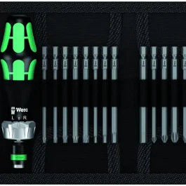 TOURNEVIS MULTILAMES KRAFTFORM KOMPAKT 60 RA (JEU DE 17) – WERA OUTILLAGE – WERA – 05051040001