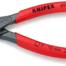 PINCE POUR CIRCLIPS EXTERIEURS POINTES COUDEES 130 MM – KNIPEX OUTILLAGE – KNIPEX – 49 21 A01