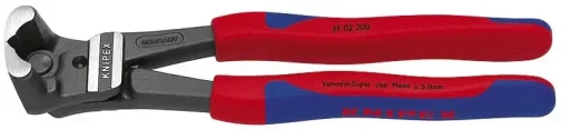 PINCE COUPANTE DEVANT POUR BOULONS A FORTE DEMULTIPLICATION 200 MM - KNIPEX OUTILLAGE - KNIPEX - 61 02 200