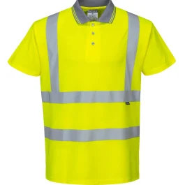 POLO HAUTE VISIBILITE S477 JAUNE S – PORTWEST FRANCE PROTECTION HYGIENE ET SECURITE – PORTWEST FRANCE – S477YERS